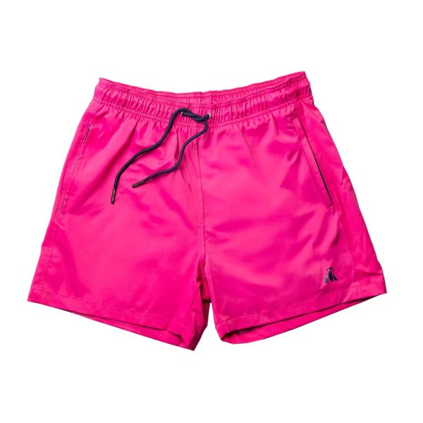 SWOLE PANDA HYPERMOTION SWIM SHORTS PLAIN-PINK