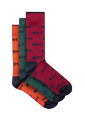 RONAN ECO BONES SOCKS 203680-MULTI  COLOR
