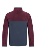 WEIRD FISH TRISTAN 1/4 ZIP MICRO FLEECE 203531-NAVY MIX
