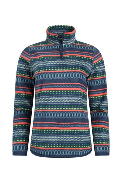 WEIRDCFISH REENA 1/4 ZIP MICRO FLEECE 203606