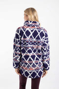 WEIRDFISH PIKARD BORG JACQUARD 203610-NAVY