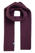 WEIRD FISH STORNOWAY COSY SOLID SCARF 202980-AUBERGINE