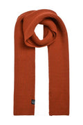 WEIRD FISH STORNOWAY COSY SOLID SCARF  202980-RUST
