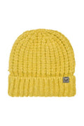WEIRD FISH CLARE DOUBLE RIB BEANIE HAT 203710-YELLOW