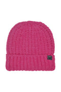 WEIRD FISH CLARE DOUBLE RIB BEANIE HAT 203710-PINK CERISE