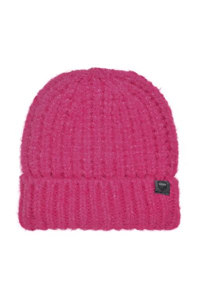 WEIRD FISH CLARE DOUBLE RIB BEANIE HAT 203710-PINK CERISE
