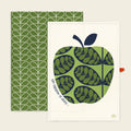 ORLA KIELY SET OF 2 T-TOWELS - APPLE A DAY 148185