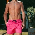 SWOLE PANDA HYPERMOTION SWIM SHORTS PLAIN-PINK