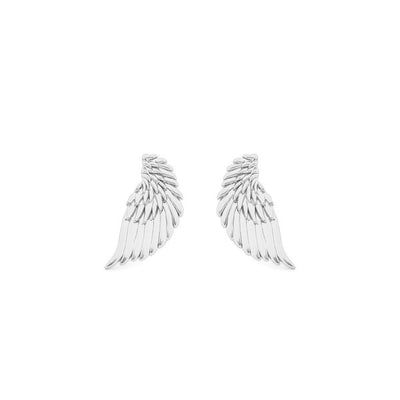 ANGEL WINGS STUD EARRINGS 167612 / 29-SILVER
