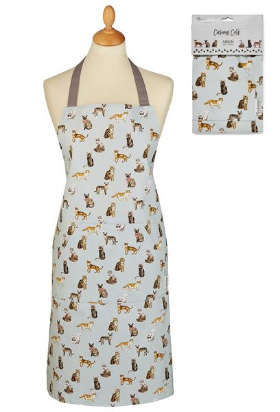 CURIOUS CATS APRON 1728