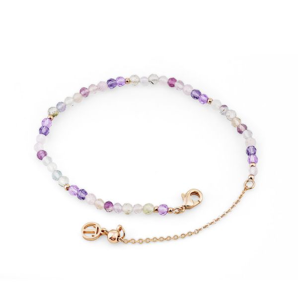 BOUGIE BEADS BRACELET -VIOLET