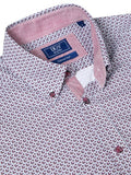 DRIFTERS GEOMETRIC   561-14176-BURGANDY