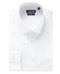 REMUS UNO FORMAL WITH CLEAR BUTTON 511-18300-WHITE
