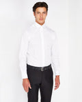 REMUS UNO FORMAL WITH CLEAR BUTTON 511-18300-WHITE