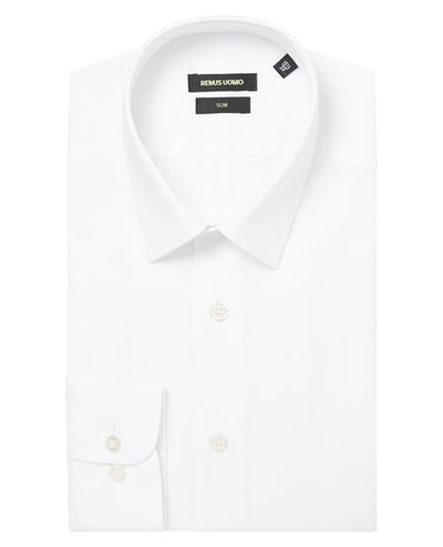 REMUS UNO FORMAL SLIM FIT 151-18600-WHITE