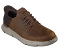 SKECHERS SLIP INS GARZA - GERVIN 205046-BROWN