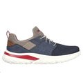 SKECHERS SOLVANO CASPIAN 210553-NAVY RED