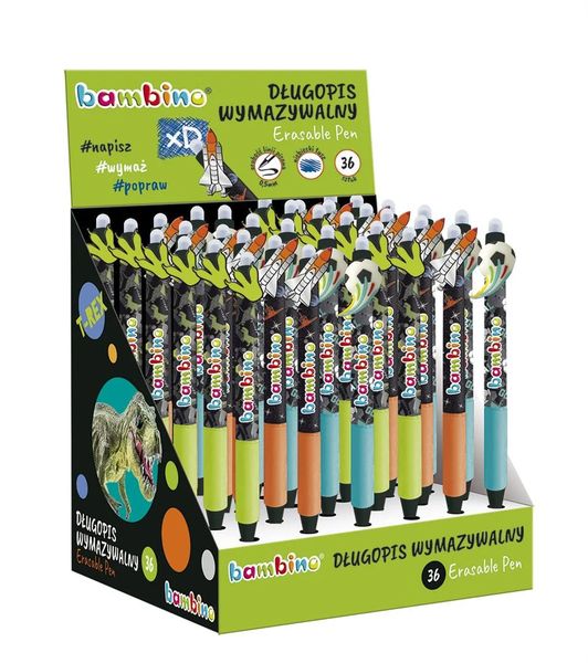NOVELTY ERASABLE PEN   7719  / 7726-B0YS