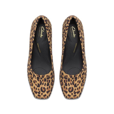 CLARKS FERNIE COURT-LEOPARD