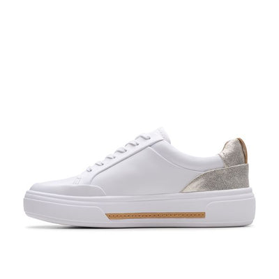 CLARKS HOLLYHOCK ZIP-SILVER