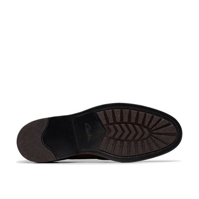 CLARKS ALDWIN LIMIT-DARK BROWN