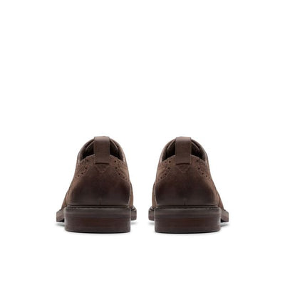 CLARKS ALDWIN LIMIT-DARK BROWN