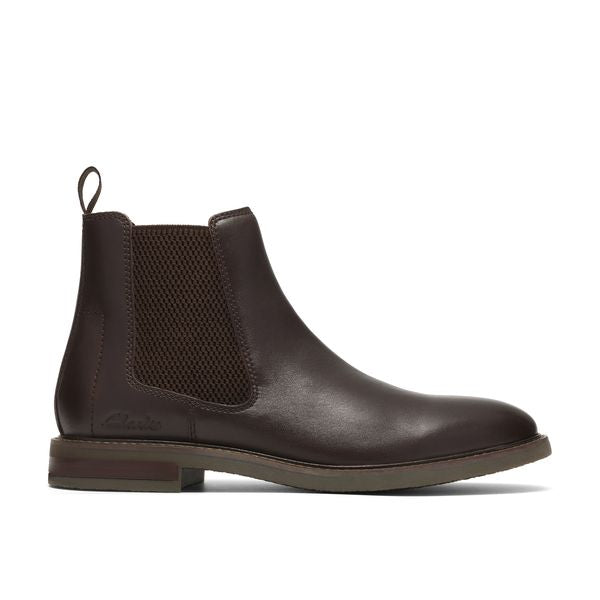 CLARKS JAXEN EASY-DARK BROWN