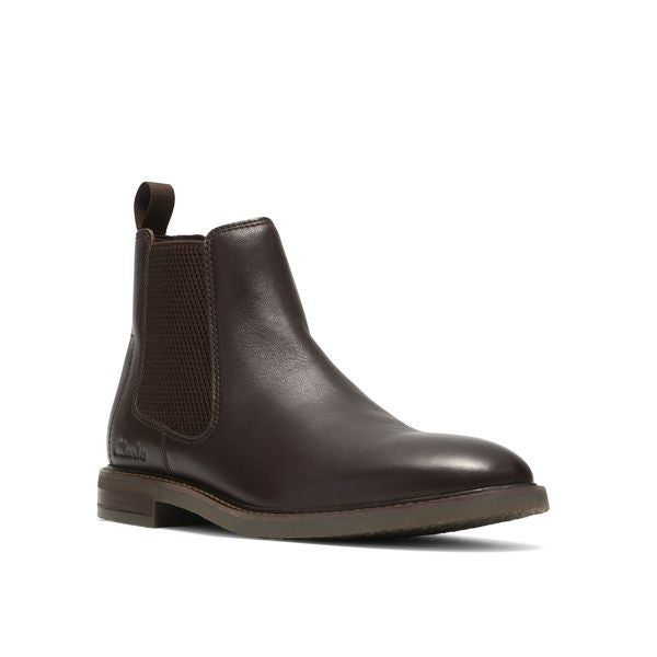 CLARKS JAXEN EASY-DARK BROWN