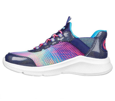 SKECHERS DREAMY LITES SLIP INS 303514L-NAVY- MULTI