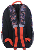 STUDENT BACKPACK BOYS 31F882-BLACK ORANGE