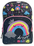 GIRLS JUNIOR BACKPACK RAINBOW 34F327