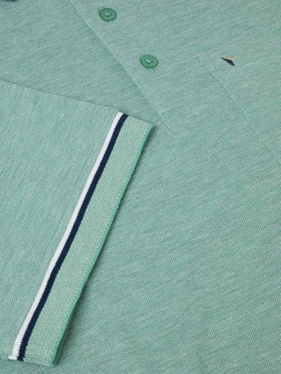 POLO SHIRT WITH POCKET 55104-GREEN