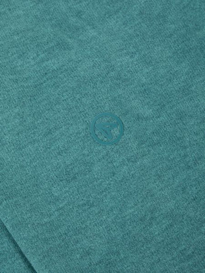 DRIFTERS 1/4 ZIP PLAIN 55120-TEAL