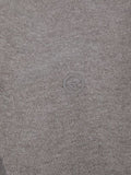 1/4 ZIP PLAIN 55120-MUSHROOM