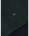 1/4 ZIP SWEATSHIRT PLAIN 553-55187-DARK GREEN