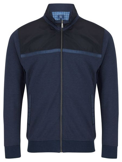 FULL ZIP SWEATSHIRT 543-55234-DARK BLUE