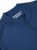 1/4 ZIP JUMPER COTTON 55601-DARK BLUE