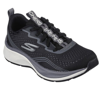 SKECHERS ELITE SPORT RADIENT SQUAD SENIOR KIDS 403951L-BLACK GREY