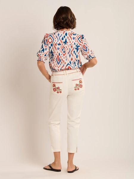 BRAKEBURN EMBROIDERED BLAKE TROUSERS