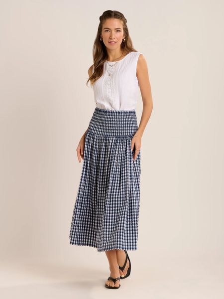 BRAKEBURN LILY NO SLEEVE SELF PATTERN