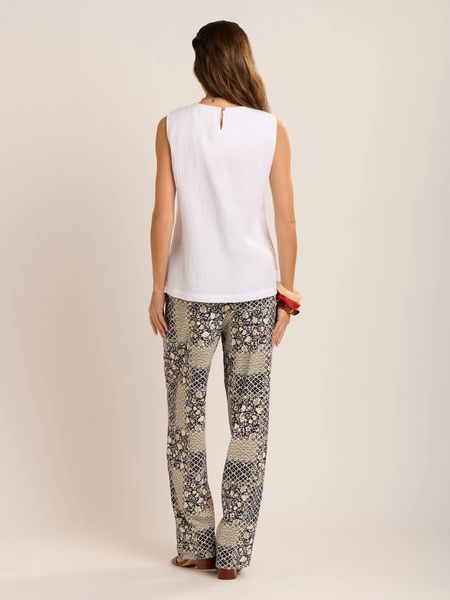 BRAKEBURN LILY NO SLEEVE SELF PATTERN