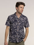 BRAKEBURN MATTERSEY PRINT SHIRT S/S