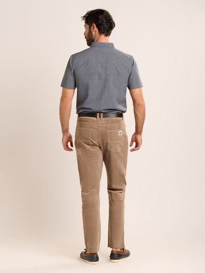 BRAKEBURN OAKENSHAW S/S SHIRT -LIGHT NAVY