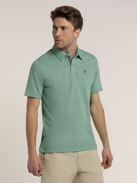 BRAKEBURN SAXILBY JACQUARD POLO