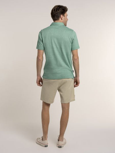 BRAKEBURN SAXILBY JACQUARD POLO