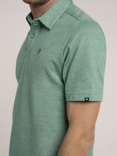 BRAKEBURN SAXILBY JACQUARD POLO