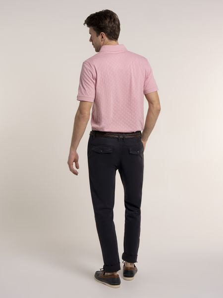 BRAKEBURN SCAMPTON JACQUARD POLO