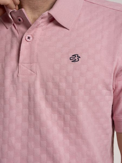 BRAKEBURN SCAMPTON JACQUARD POLO