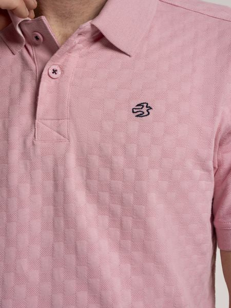 BRAKEBURN SCAMPTON JACQUARD POLO