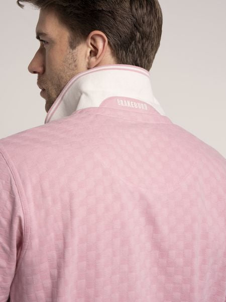 BRAKEBURN SCAMPTON JACQUARD POLO